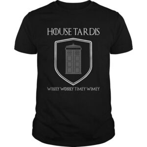 House Tardis Wibbly Wobbly Timey Wimey Shirt